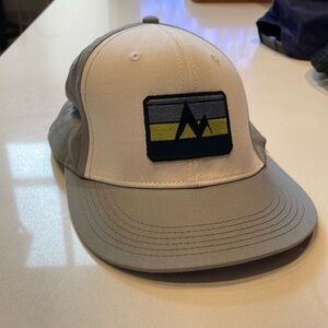 Marmot Mountain Flat Billed SnapBack Hat, Adjustable Men’s Hat